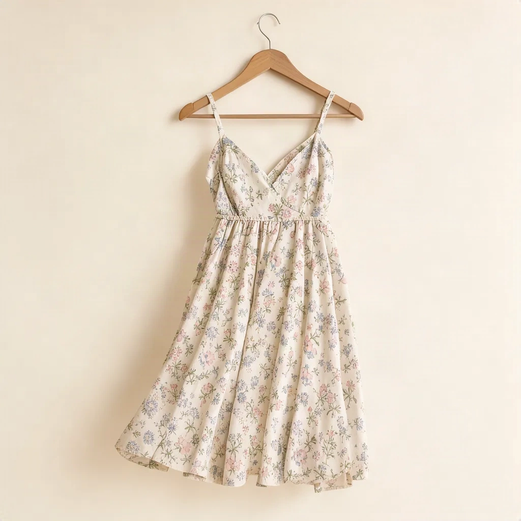 Robe d'été florale en coton bio