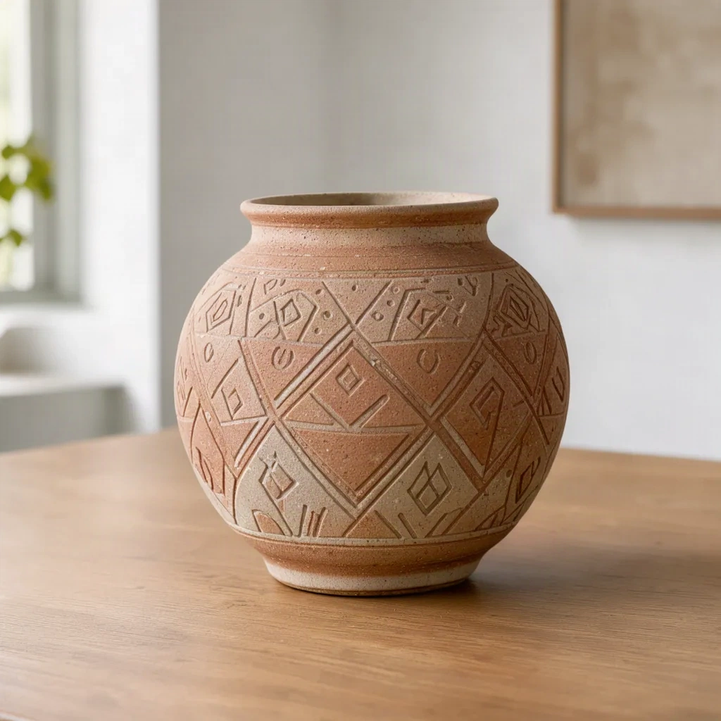 Vase artisanal en céramique